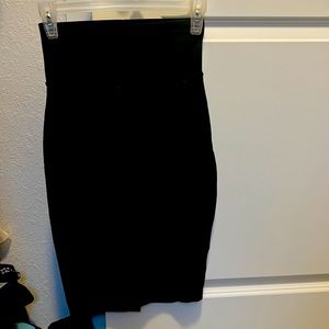 Bebe knit midi skirt